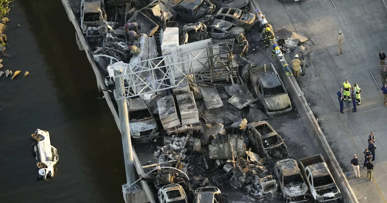 Louisiana pileup: Seven dead and over 150 vehicles crash amid 'superfog'