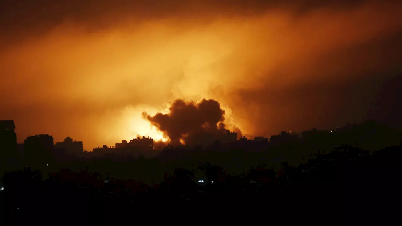 - Israel greift auch in der Nacht Ziele im Gazastreifen an