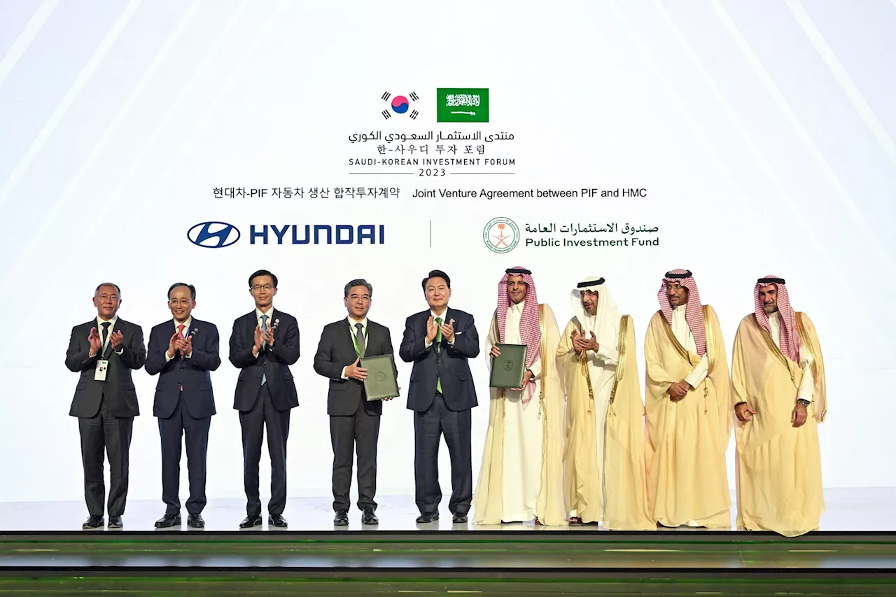 Hyundai plant Autowerk in Saudi-Arabien