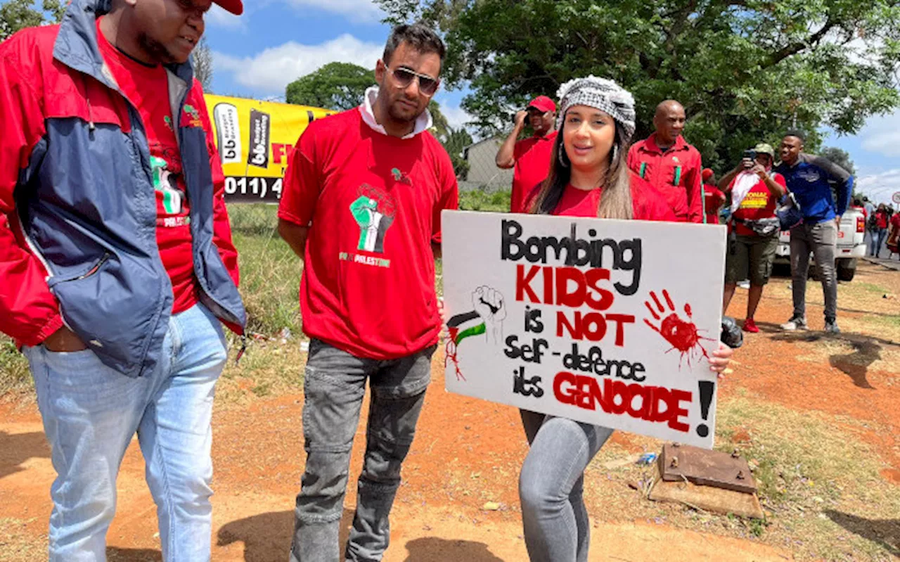 ANC, EFF pickets at Israeli embassy 'posturing' - Jewish Board of Deputies