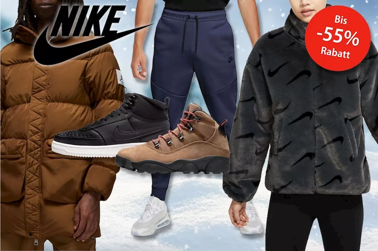 Nike Winterbekleidung für warmes und modisches Outit – mit vielen Mega Rabatten im Nike Sale on top