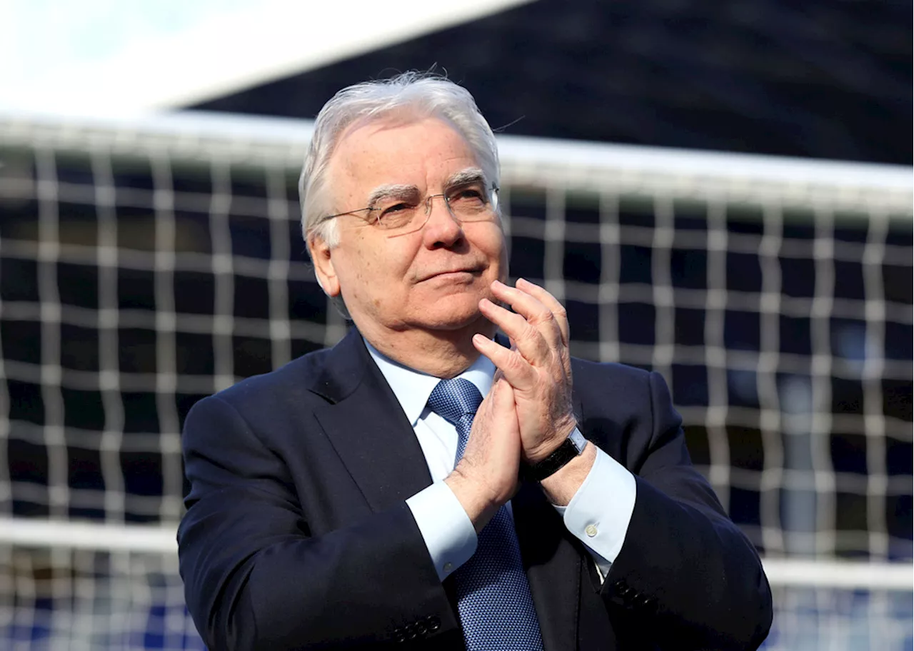 Everton chairman Bill Kenwright dies aged 78