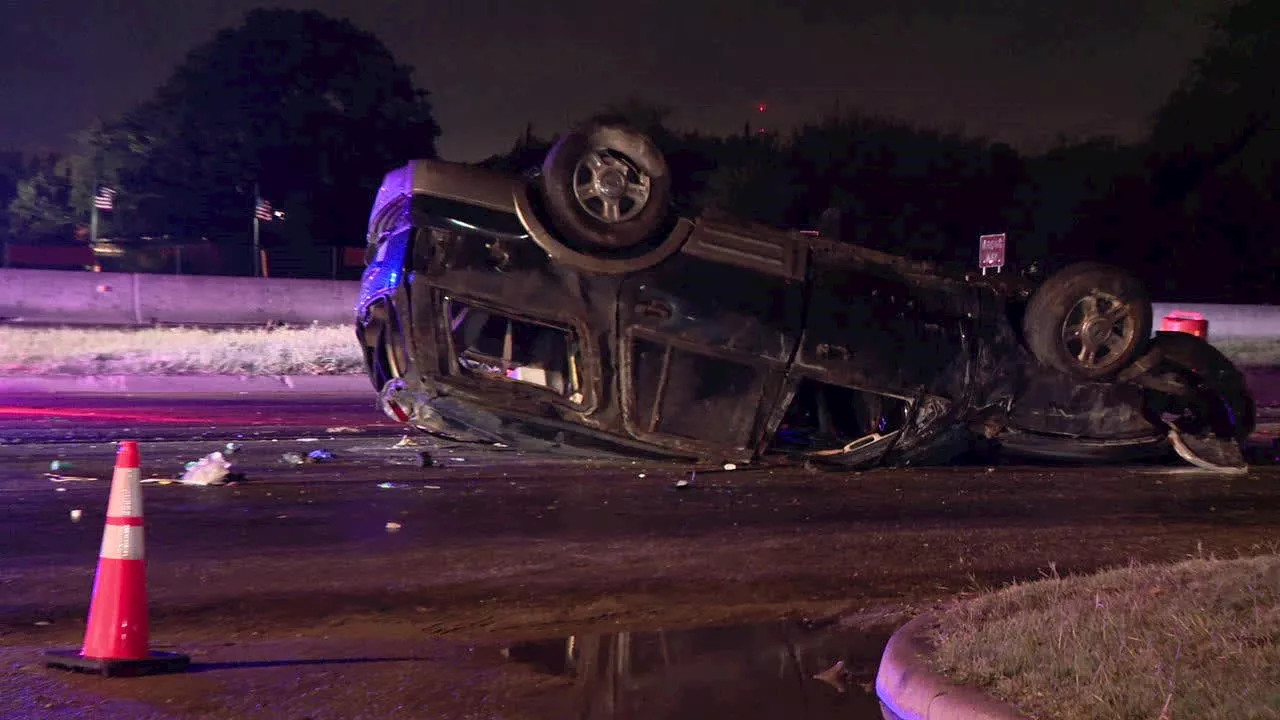 Baby among those critically injured in Fort Worth rollover crash