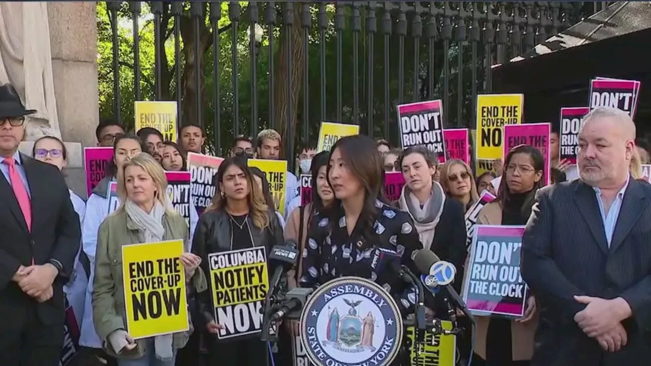 Survivors of former Columbia University OB-GYN demand action