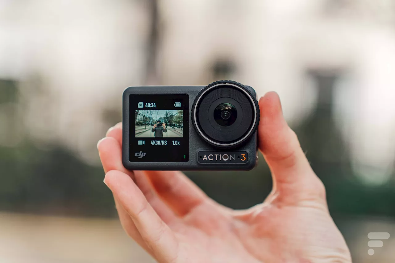 Plus abordable que la GoPro Hero 11 Black, la DJI Osmo Action 3 est à -21 %