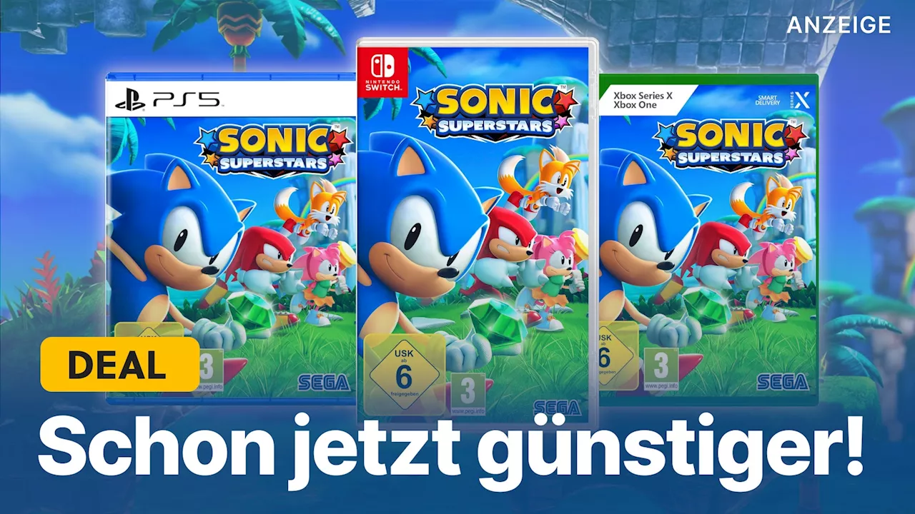 Sonic Superstars: Kurz nach Release schon günstig für Switch, PS5 & Xbox bei Amazon