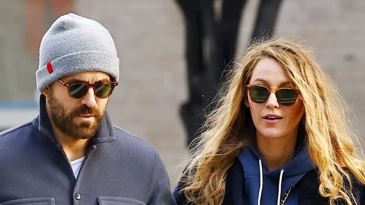 Mom and Dad (Blake Lively and Ryan Reynolds) Went for Yet Another Color-Coordinated NYC Walk