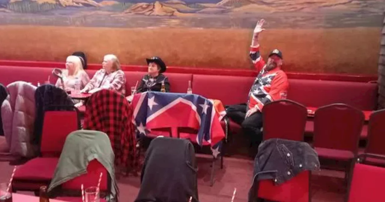 Glasgow club under fire as members defy ban over 'racist' Confederate flag