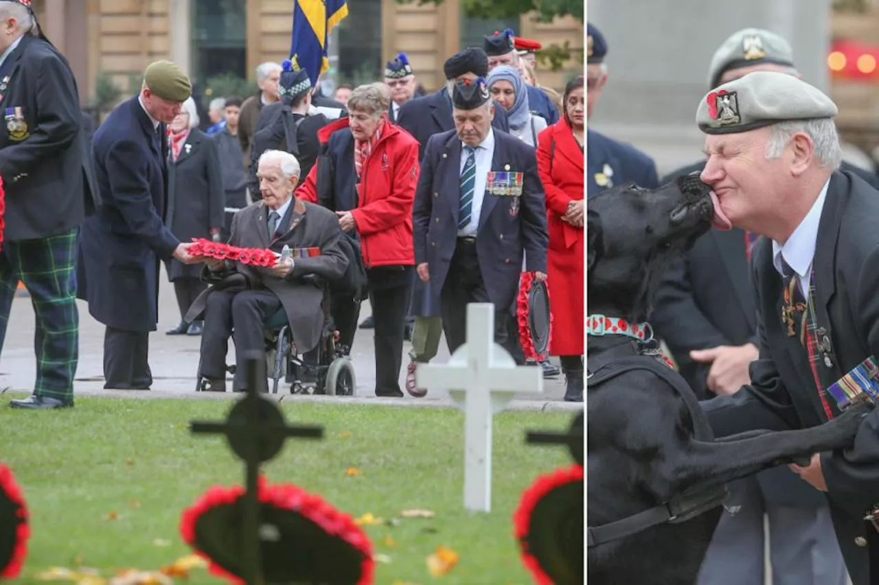 Garden of Remembrance in George Square opens after ceremony