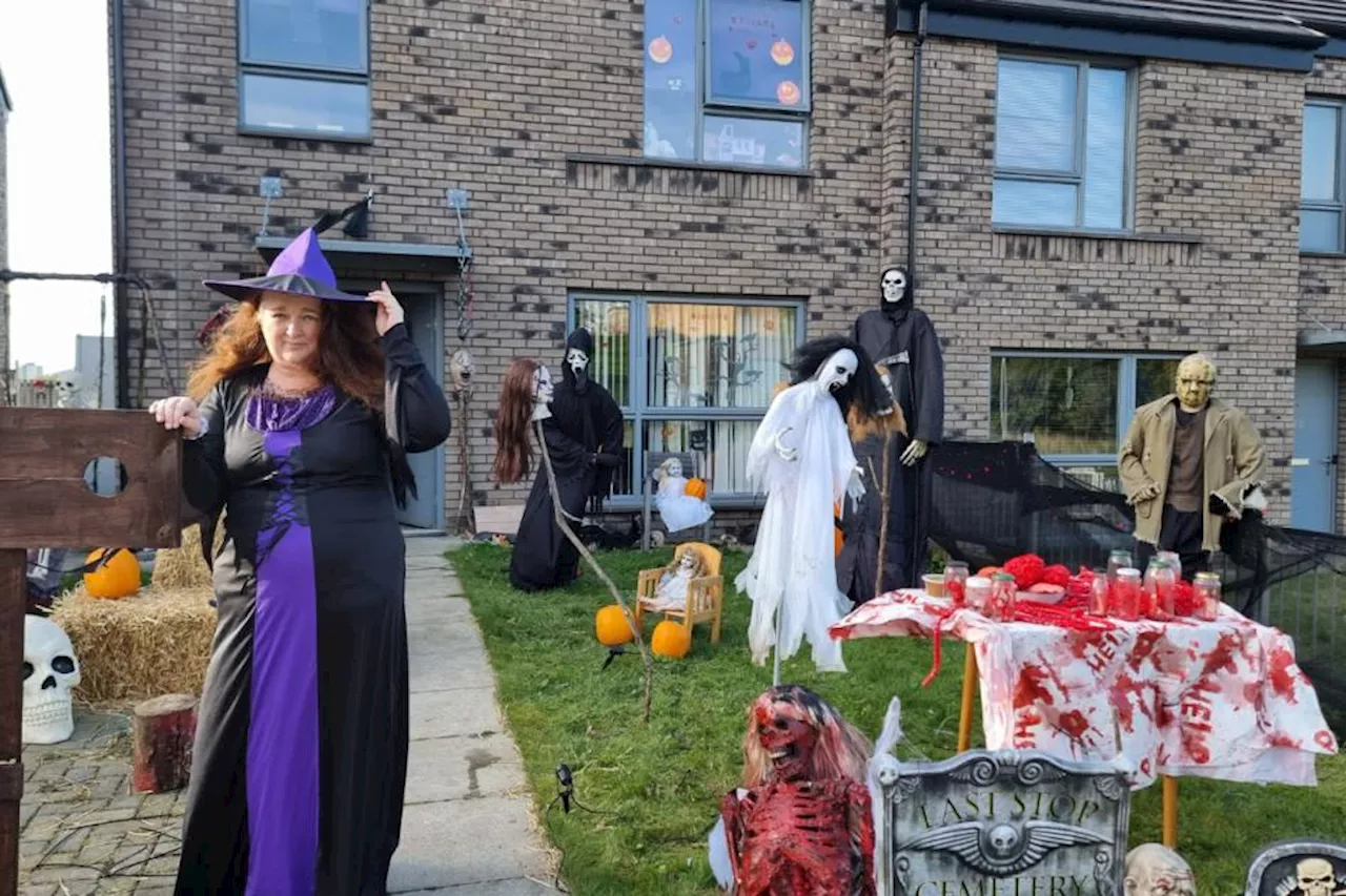 Meet the Glasgow woman who has transformed her home for Halloween