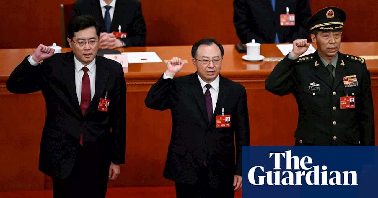 China removes two key figures from office in major leadership reshuffle