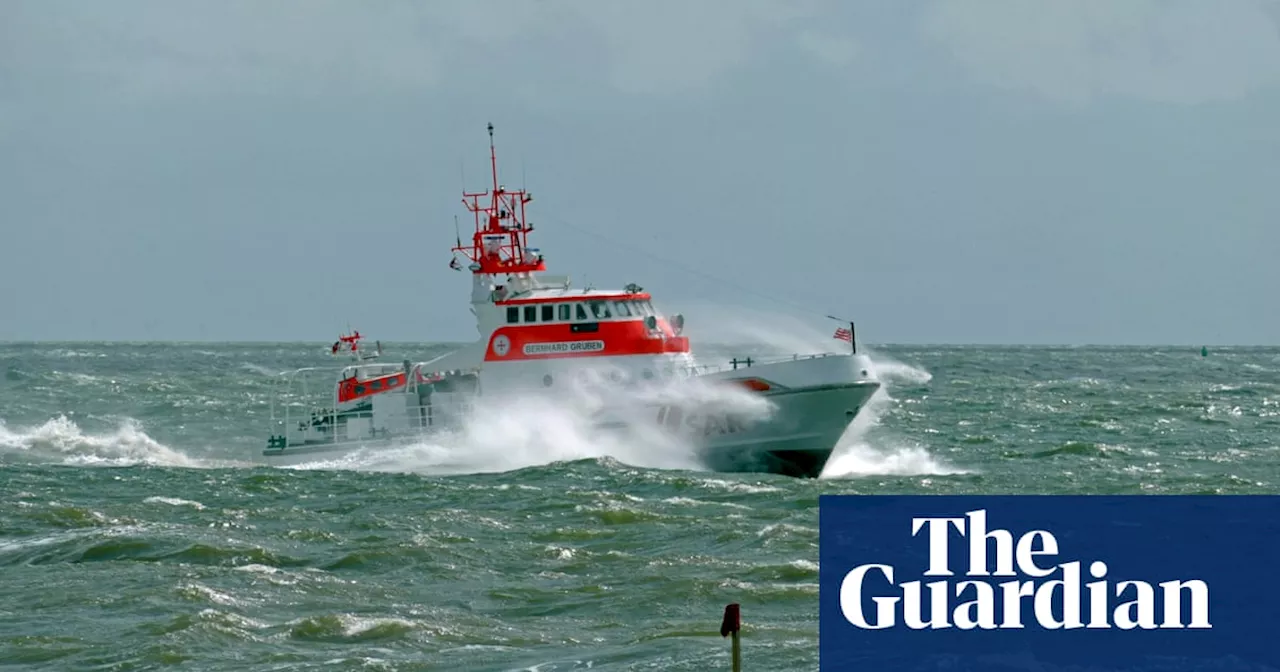 One dead and four missing after British cargo ship sinks in North Sea