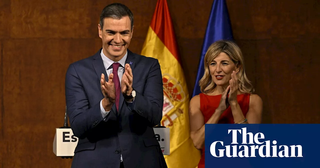 Spain’s ruling socialists and leftwing alliance sign coalition deal