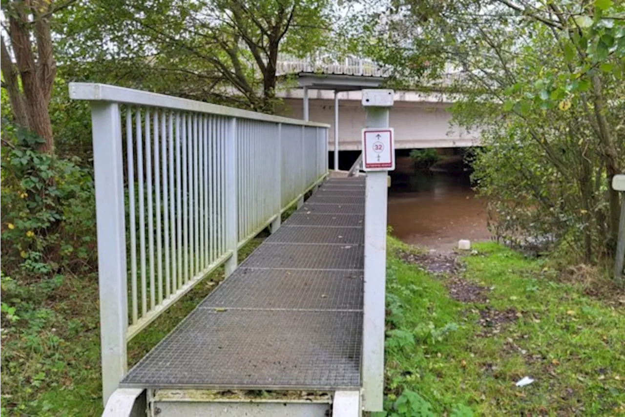 VMM maakt wandelbrug onder ring hondvriendelijker