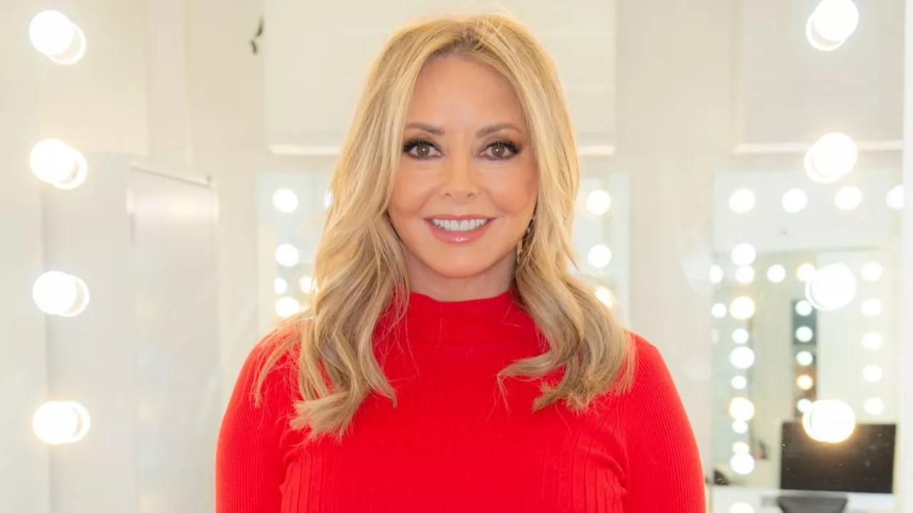 Carol Vorderman shows off 'devilish' curves as she shares major announcement