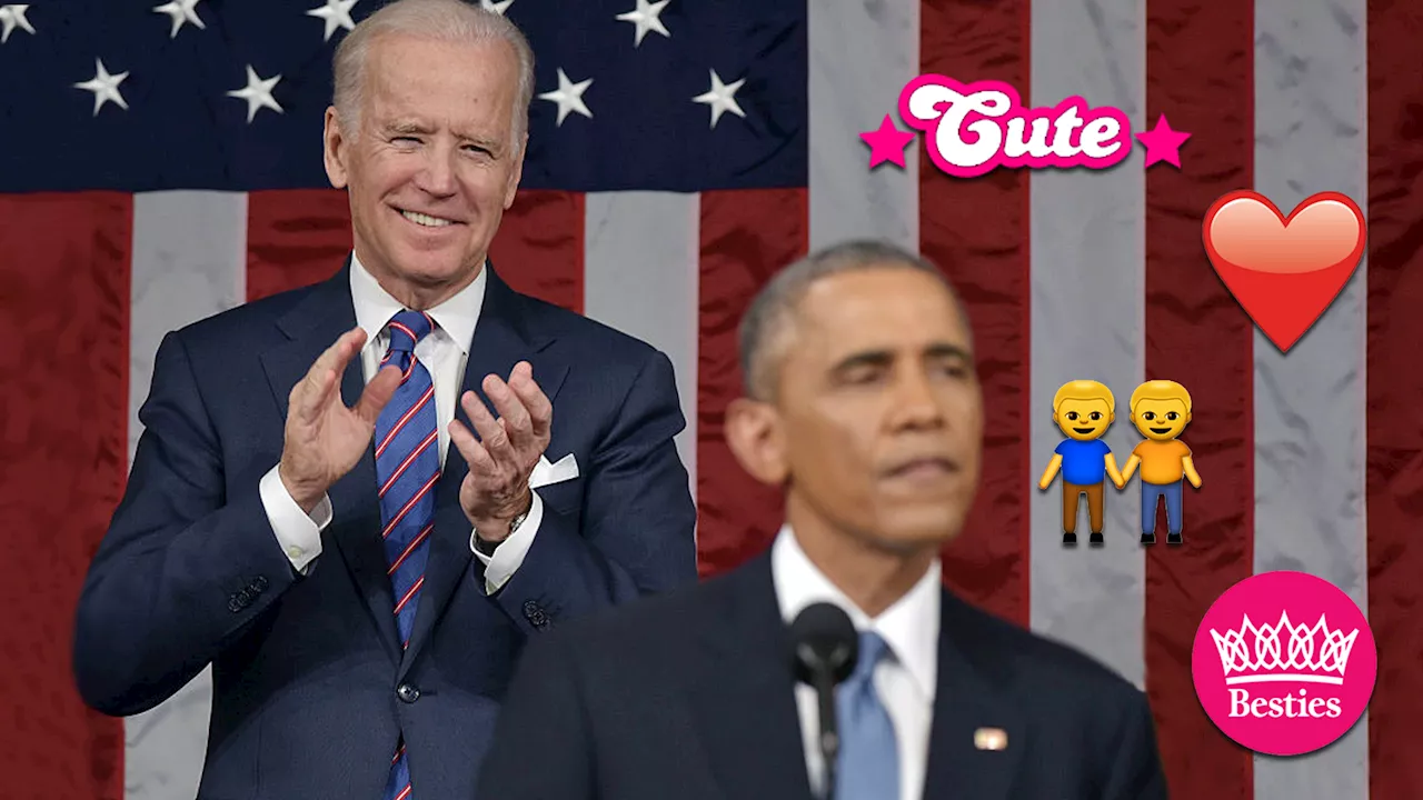 12 adorable pictures that prove Barack Obama and Joe Biden are friendship goals