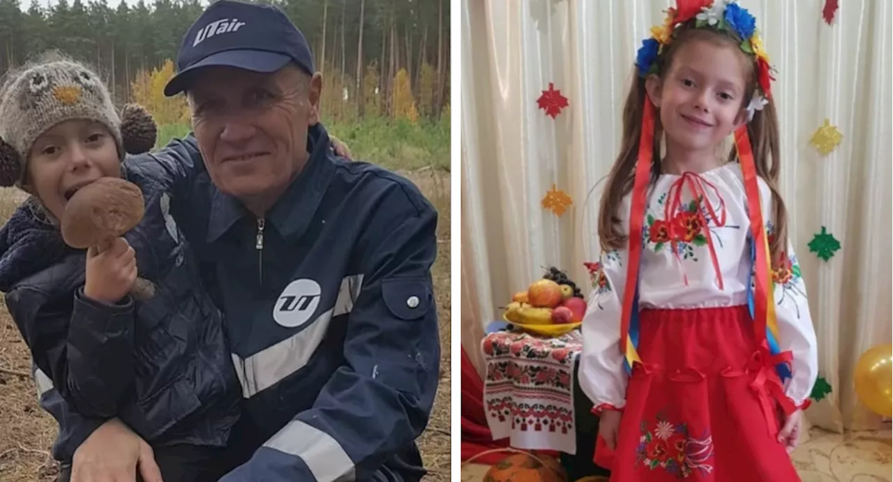 7 year old Ukrainian girl killed in bomb attack as grandad tried to shield her