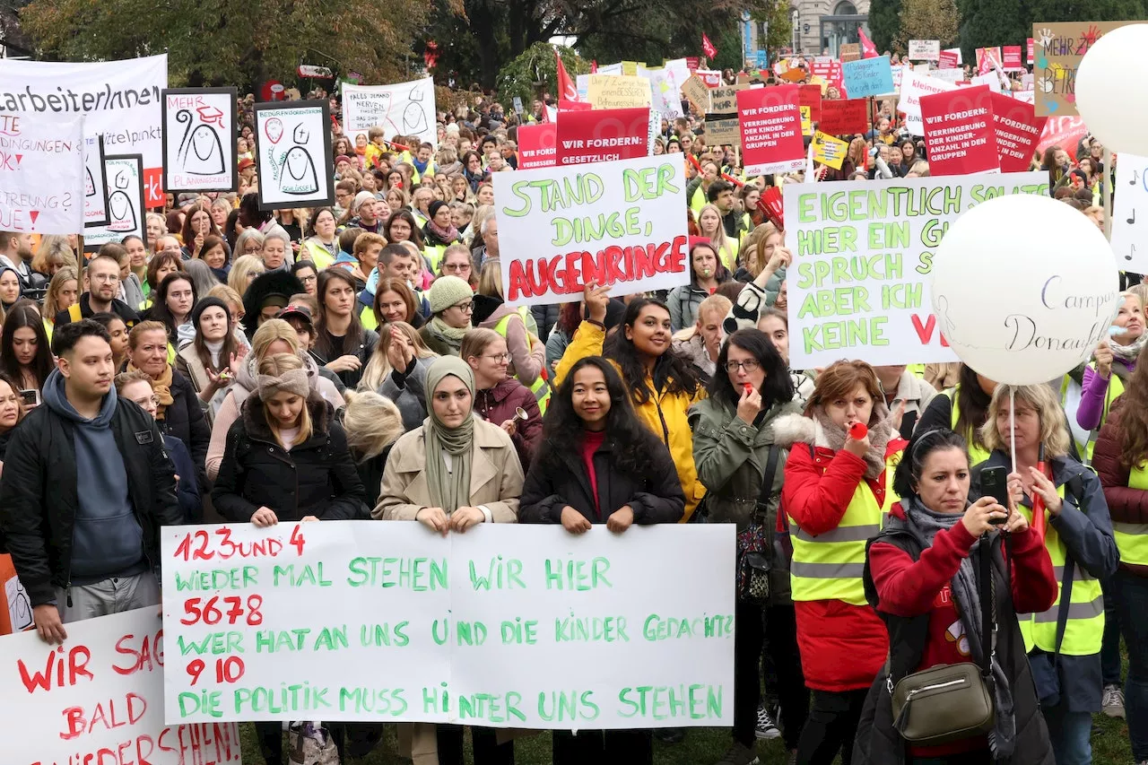 'Bin keine Basteltante! – Groß-Demo legt nun Wien lahm