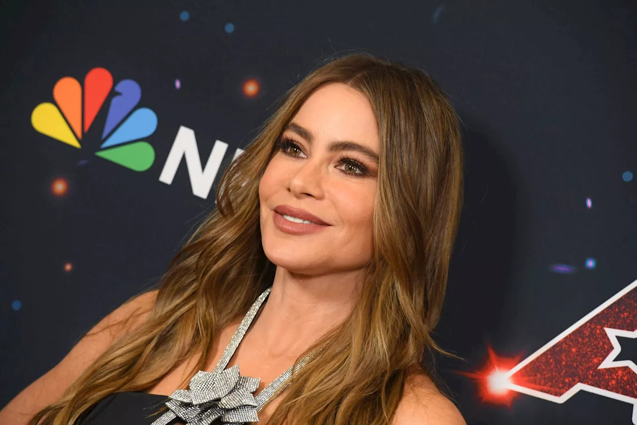 Sofia Vergara Gave Sexy Librarian By Pairing a Leather Corset Dress With the Most Practical Accessory