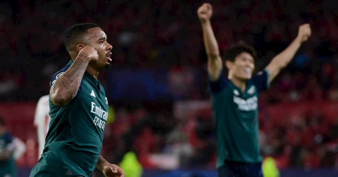 5 talking points as Arsenal edge past Sevilla thanks to superb Gabriel Jesus