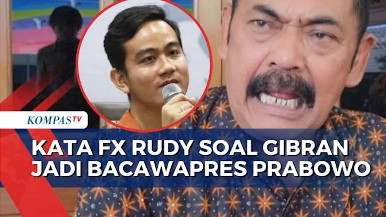 Gibran Jadi Bacawapres Prabowo, FX Rudy: Kembalikan KTA PDIP