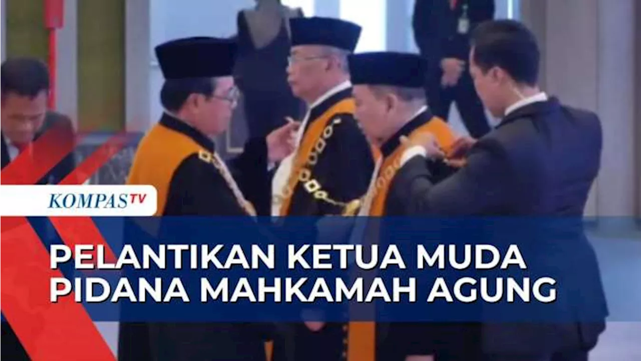 Pelantikan dan Pengambilan Sumpah Jabatan Ketua Muda Pidana dan Ketua Muda Militer