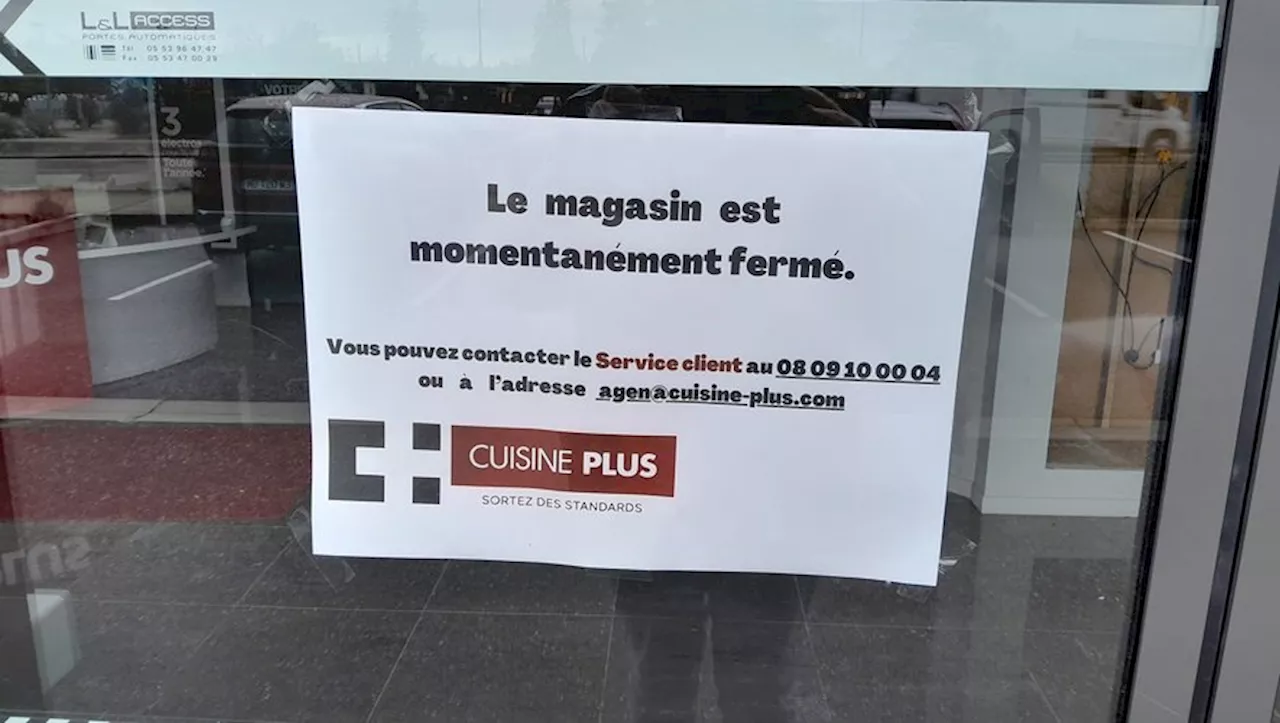 Après Mobalpa, deux autres cuisinistes d'Agen ne répondent plus