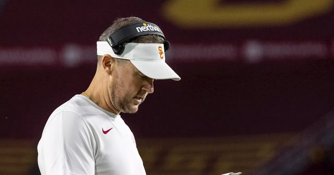 USC coach Lincoln Riley misses consecutive practices due to undisclosed illness