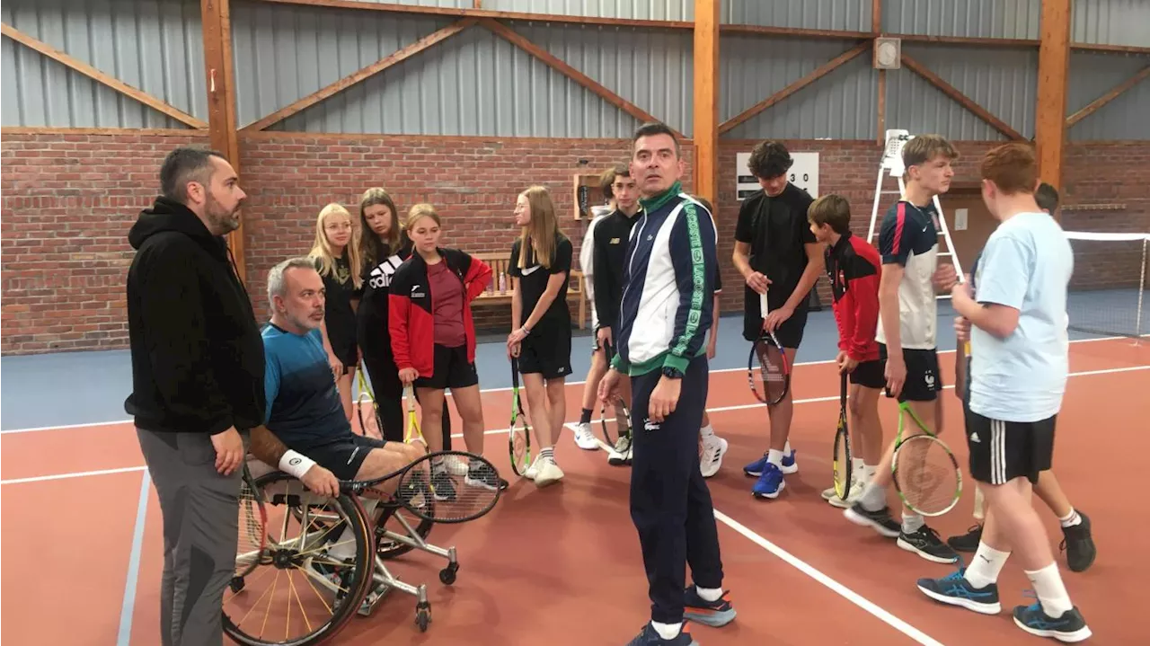 Steenvoorde : un parrain de prestige pour la section tennis du collège privé