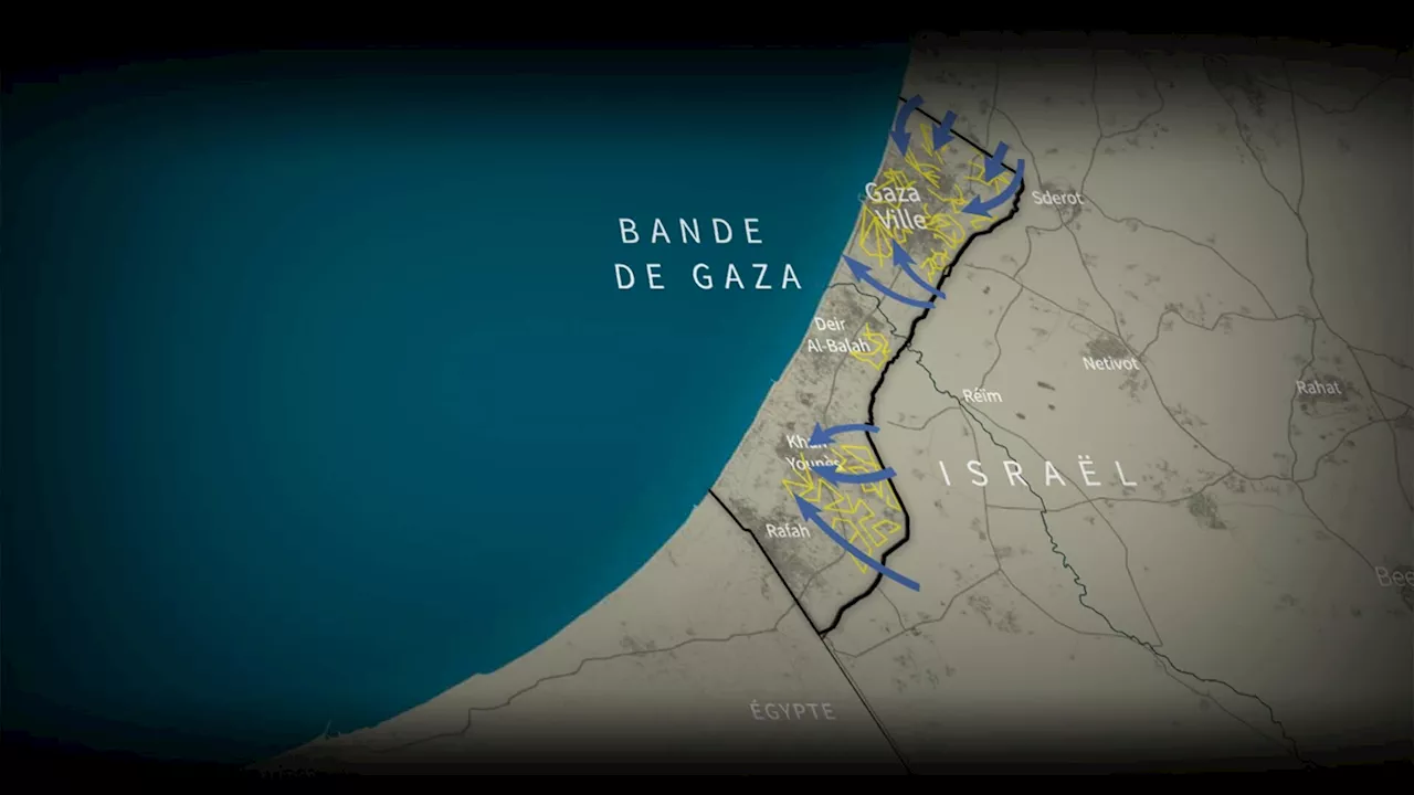 Guerre Israël-Hamas : découvrez la cartographie des tunnels de la bande de Gaza