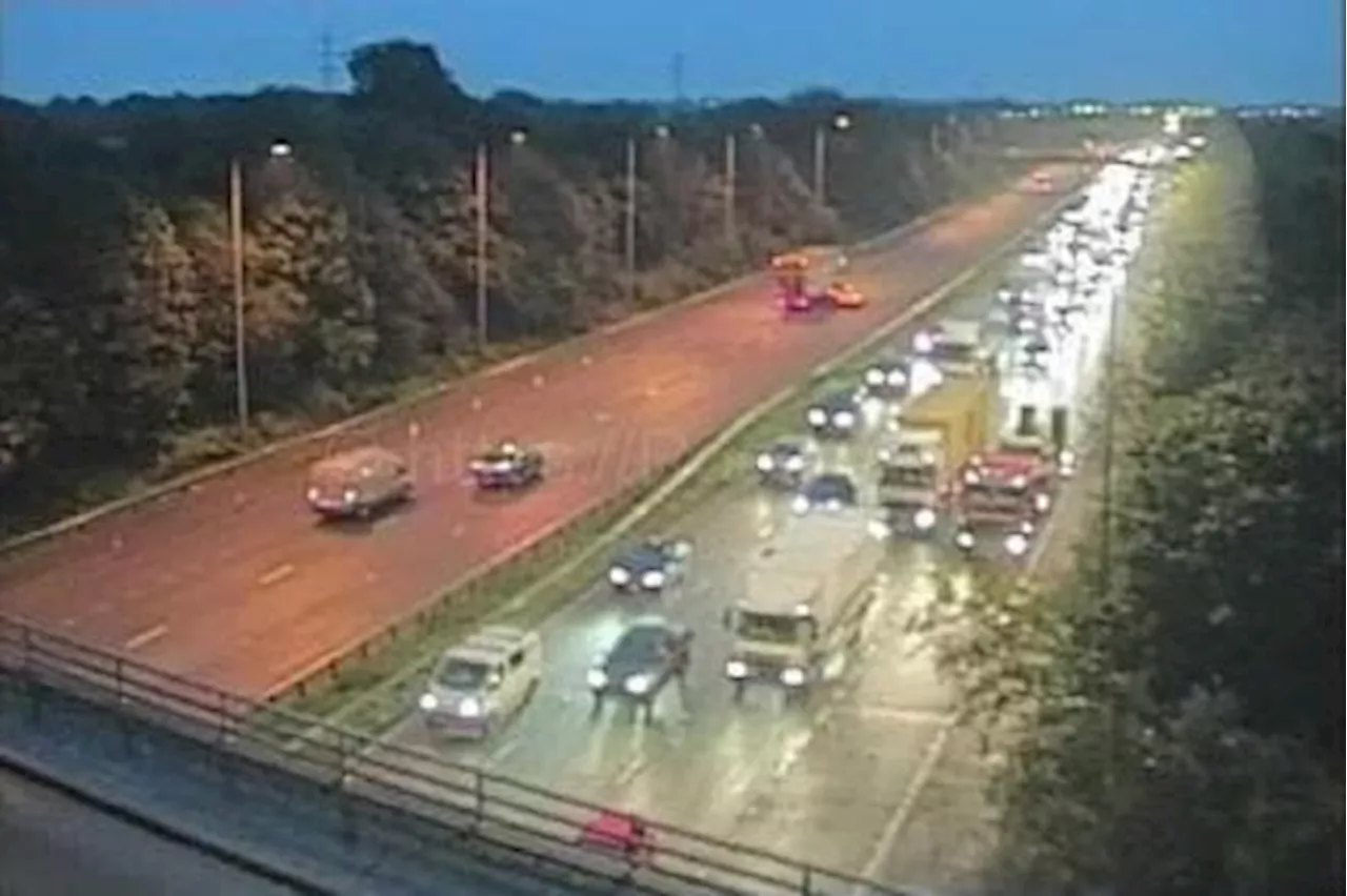 Lancashire traffic updates after crash on M6 between Leyland and Standish