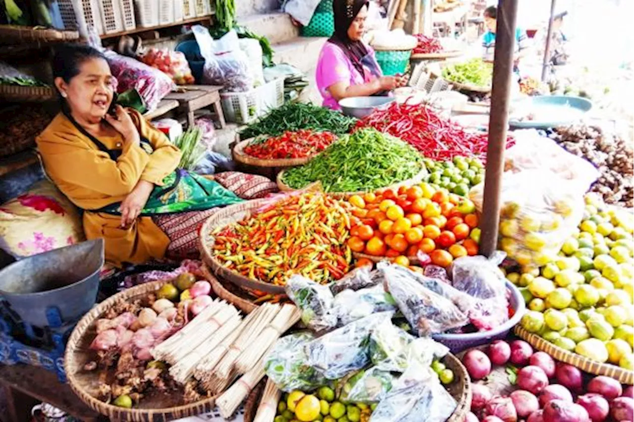 Harga Cabai di Pasar Gedhe Klaten Merambat Naik