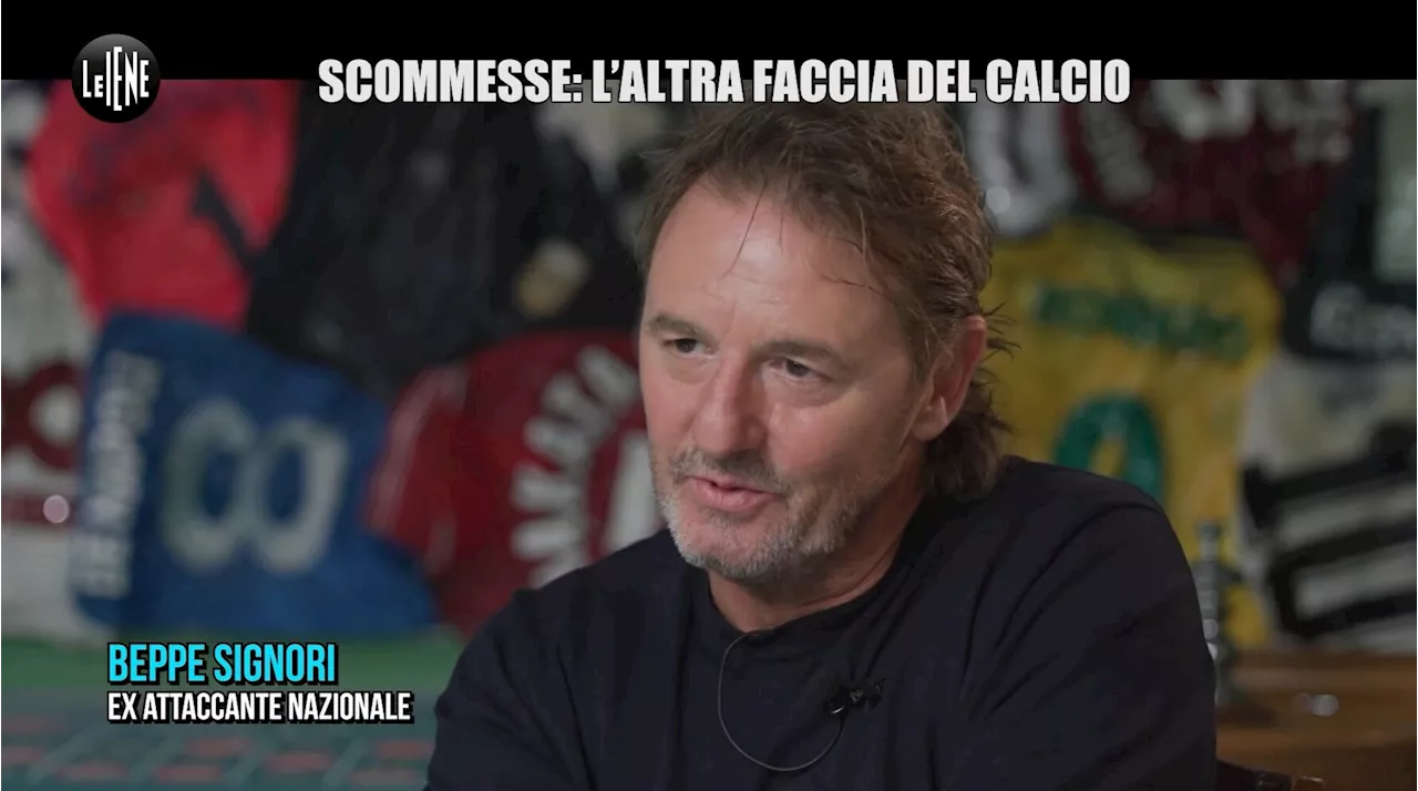 Scommesse nel calcio, Beppe Signori: “Dieci anni di calvario giudiziario: poi l'assoluzione”