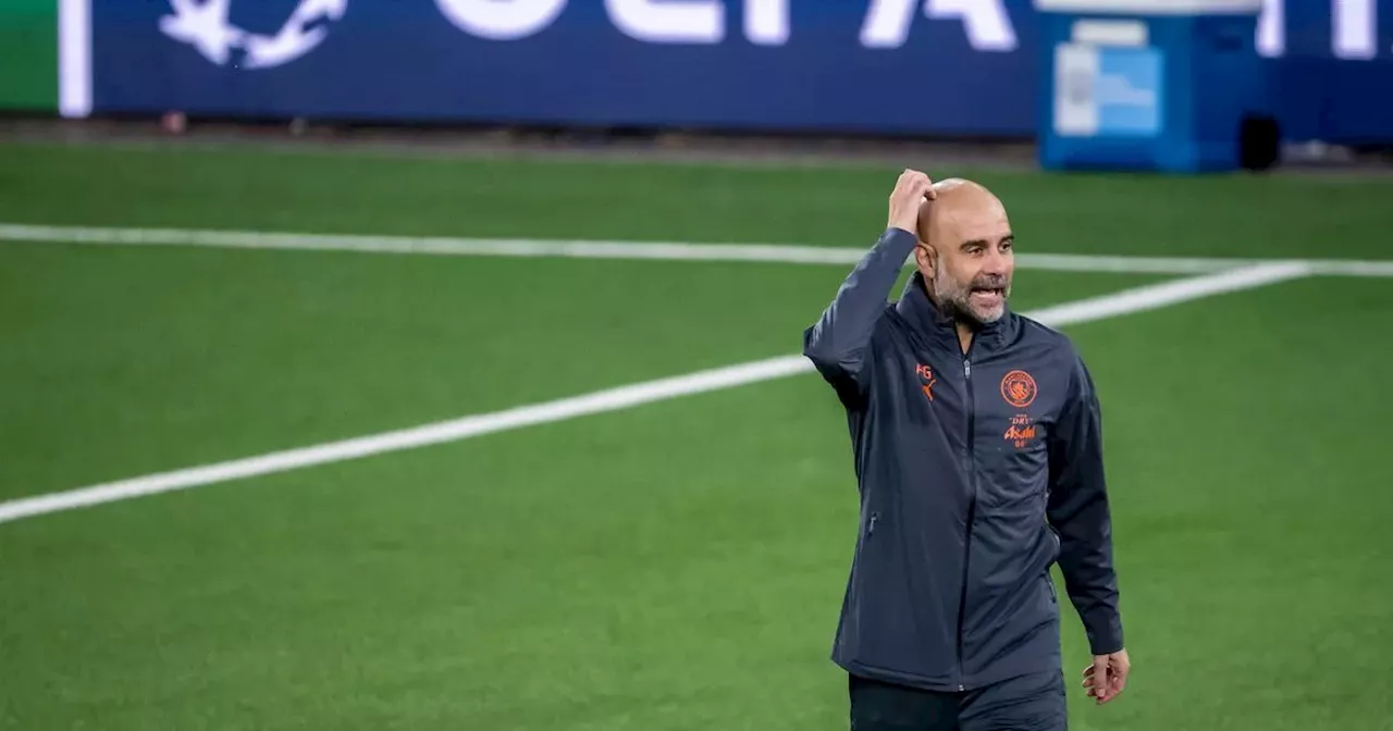 Guardiola includes City youngster in training squad for Champions League fixture