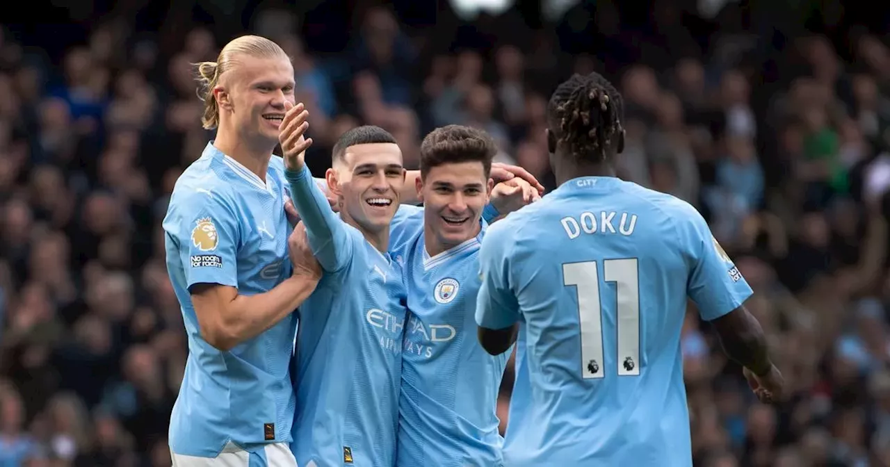 Jeremy Doku sets aim after blistering start to Man City career