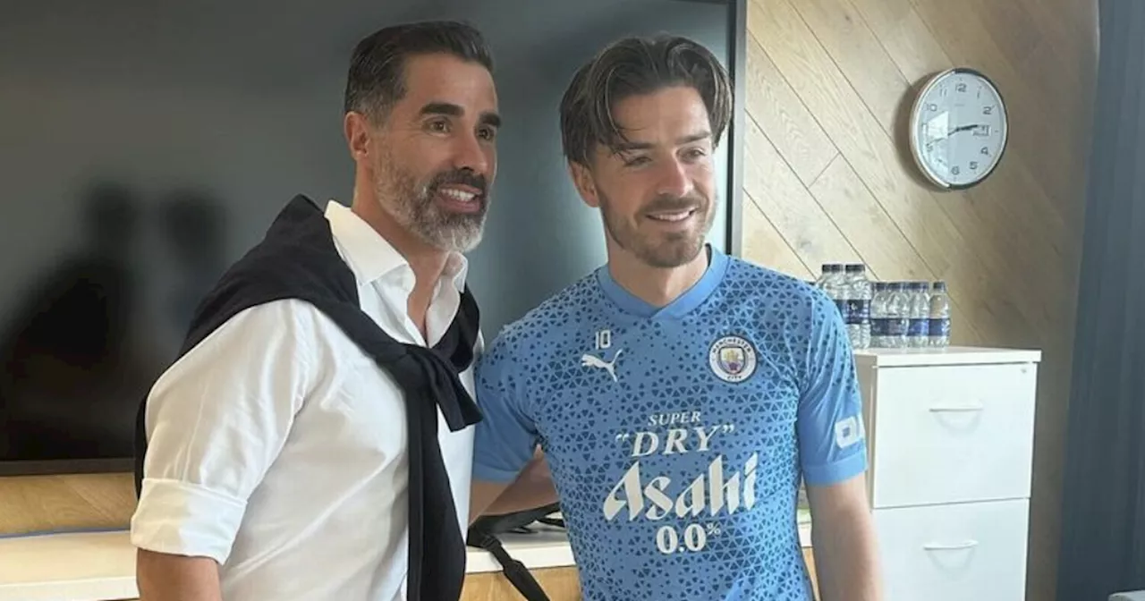 - Man City star Jack Grealish meets boyhood idol