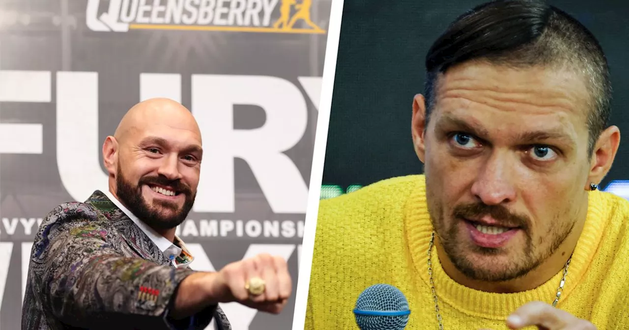 Tyson Fury threatens to sue Oleksandr Usyk and responds to Anthony Joshua hint