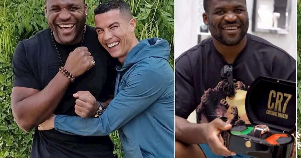 Cristiano Ronaldo gives Francis Ngannou £87,000 gift ahead of Tyson Fury fight