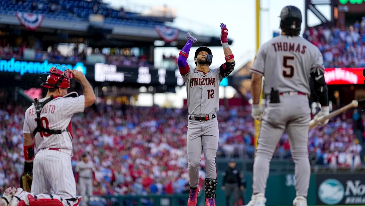 Diamondbacks vencen a Phillies y habrá Juego 7 en Serie de Campeonato de Liga Nacional