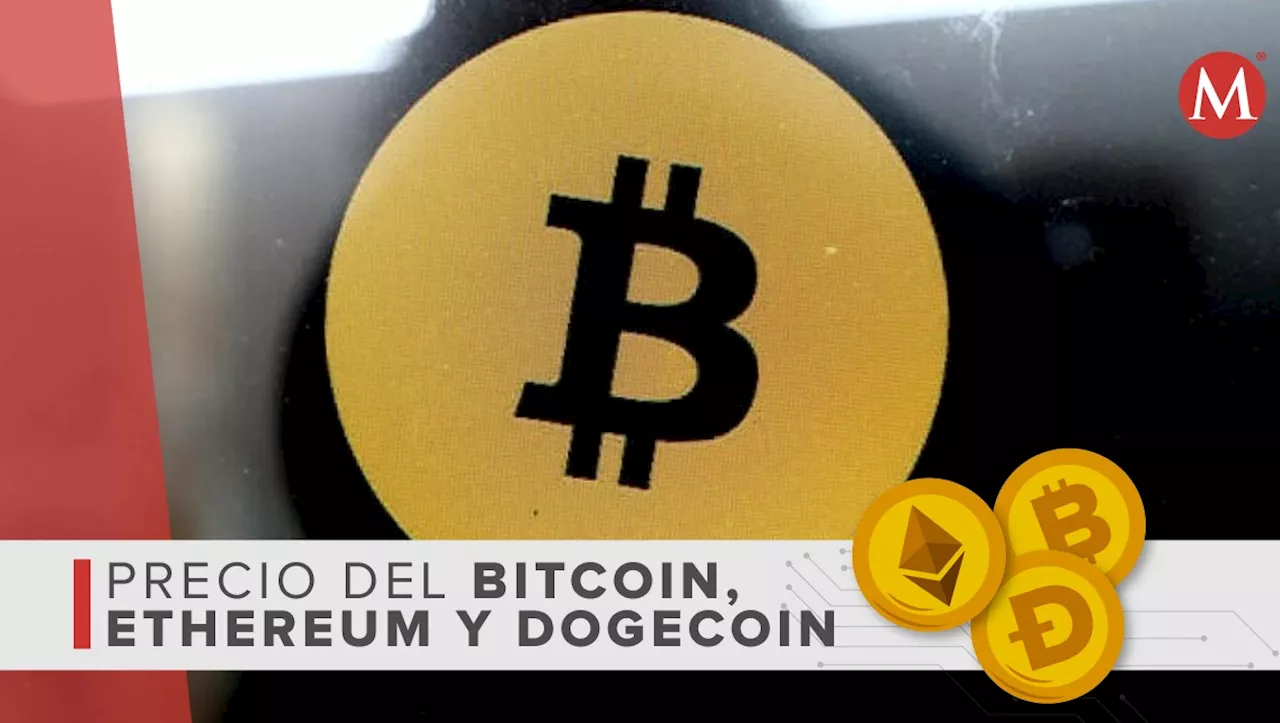 Precio del bitcoin, ethereum y dogecoin HOY martes 24 de octubre de 2023