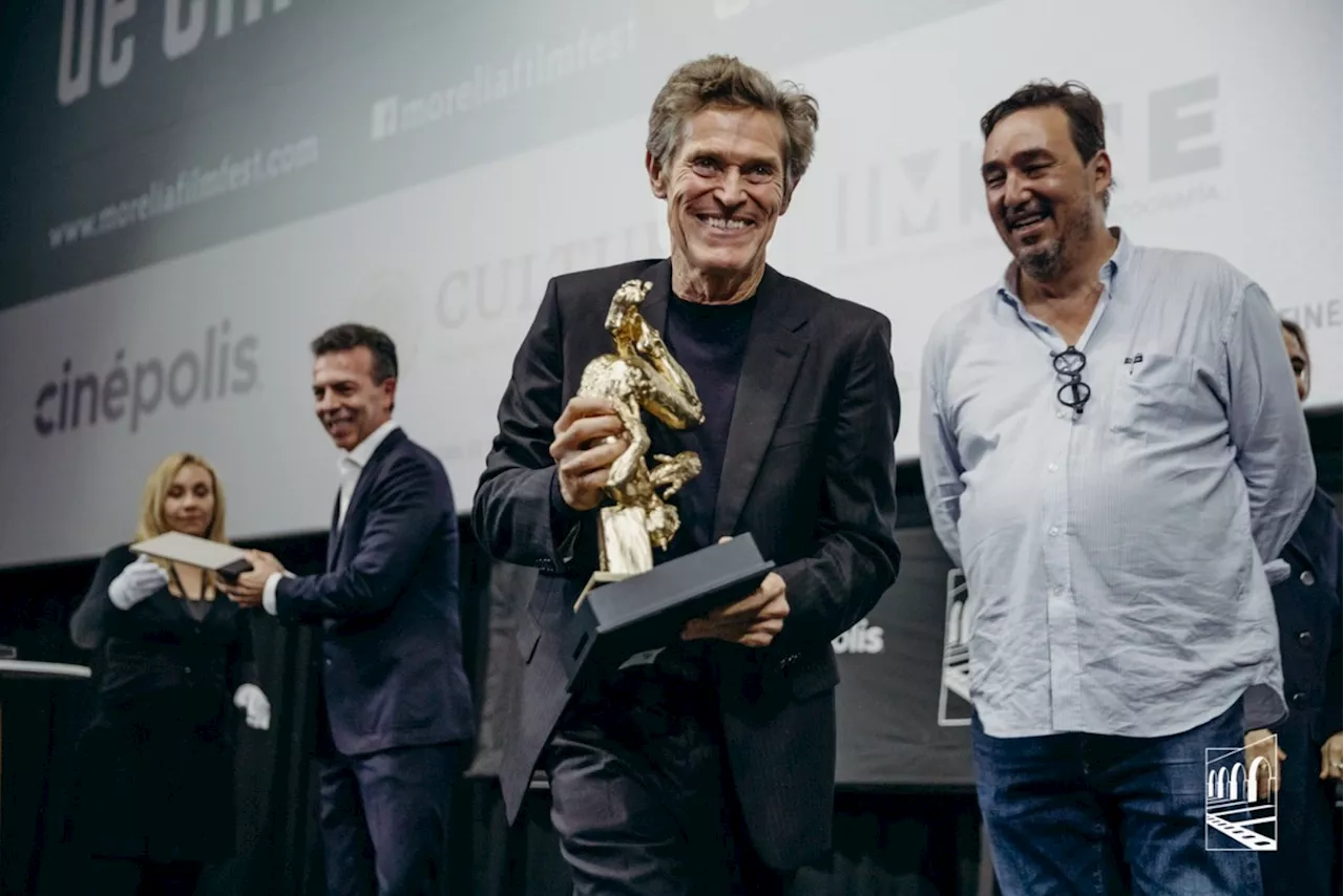 Reconocen trayectoria de Willem Dafoe en el FiCM