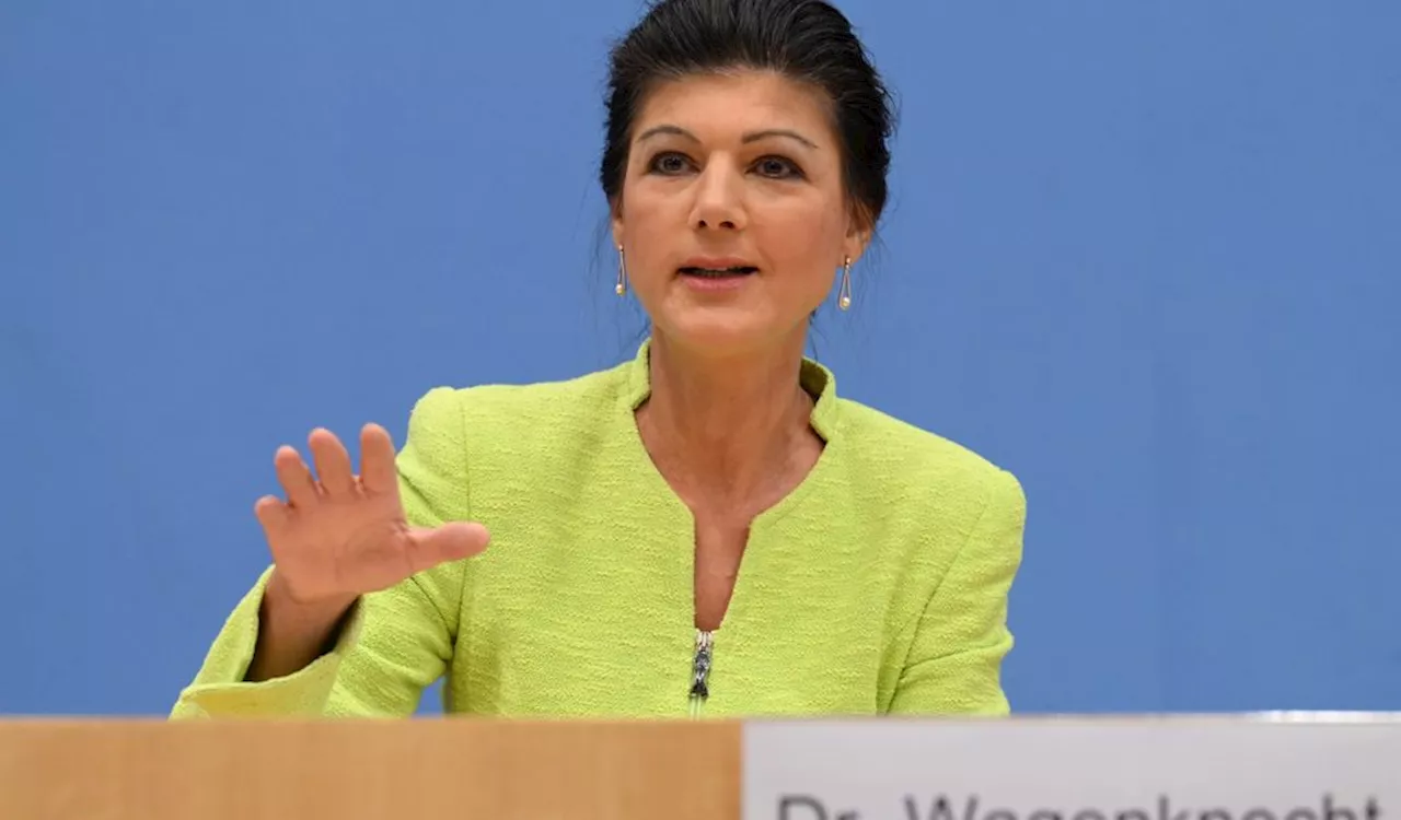 Sahra Wagenknecht bezeichnet sich als „seriöse“ Alternative zur AfD