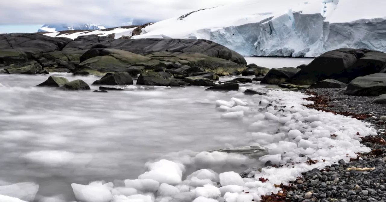 Ancient landscape formed by rivers revealed deep under Antarctic ice