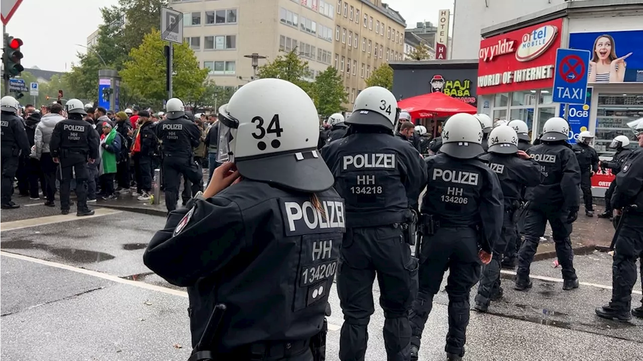 Hamburger Polizei: Viele Einsätze durch Konflikt im Nahen Osten