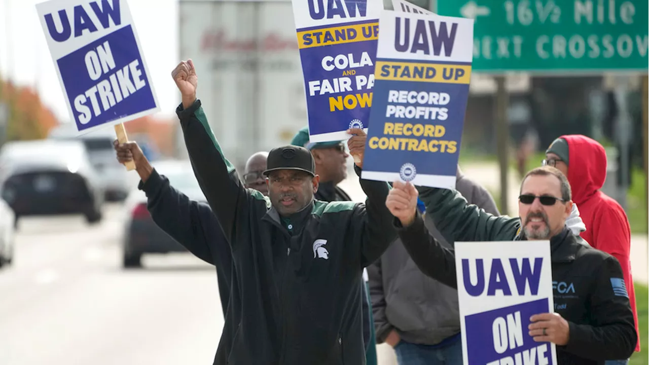 UAW intensifies strike against General Motors as 5,000 workers walk off SUV plant in Texas