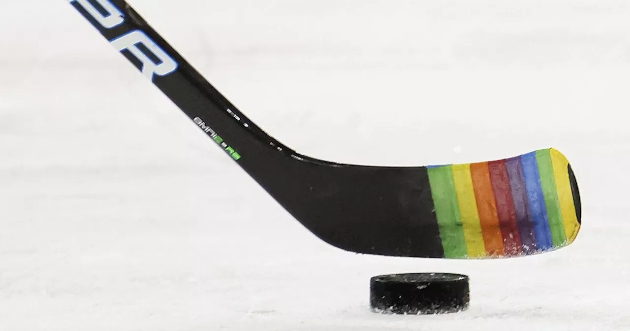 NHL fjerner forbud mod regnbuefarvet tape