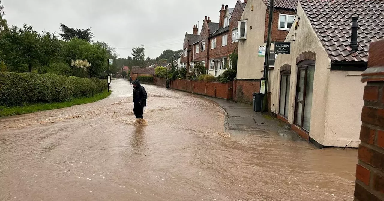 Met Office says two weeks of rain could fall in a day in update