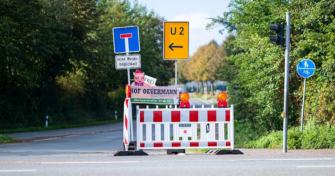 Wie Baustellen im Lübbecker Land Geschäfte schädigen