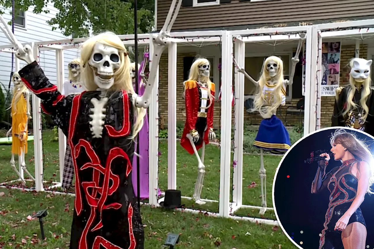 Taylor Swift-inspired Halloween decor goes viral: 'Masterpiece'