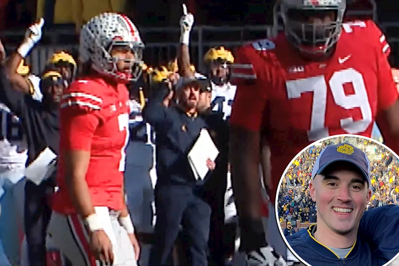 Video allegedly shows Michigan staffer at center of cheating scandal relaying signs vs. Ohio State